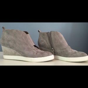 Wedge Bootie Sneakers